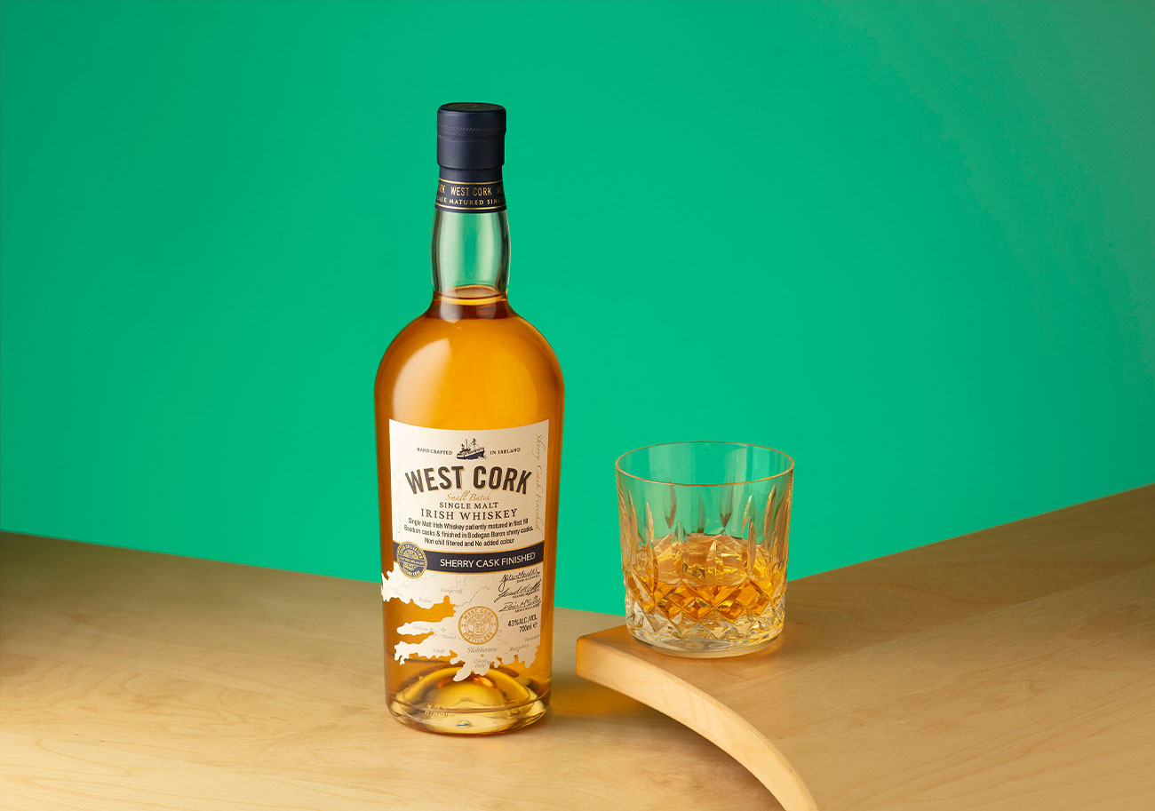 West Cork Sherry Cask Finished Single Malt Irish Whiskey