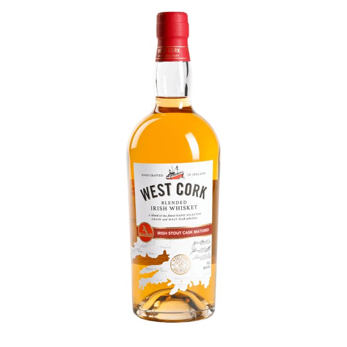 West Cork Irish Stout Cask Matured Irish Whiskey