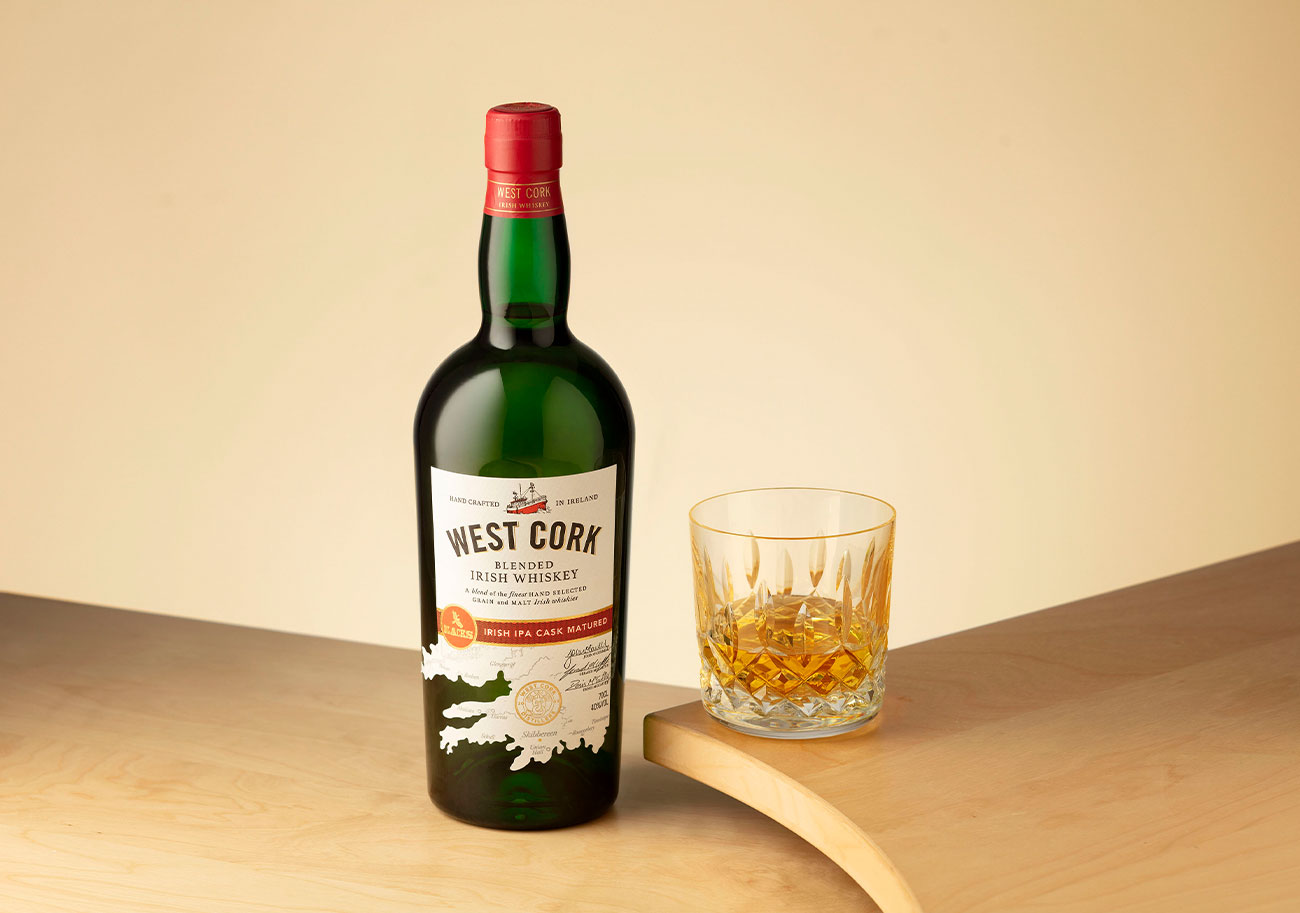 West Cork IPA Cask Matured Irish Whiskey