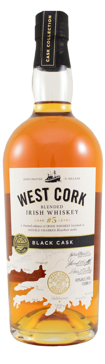West Cork Black Cask Single Malt Irish Whiskey West Cork Black Cask Irish Whiskey