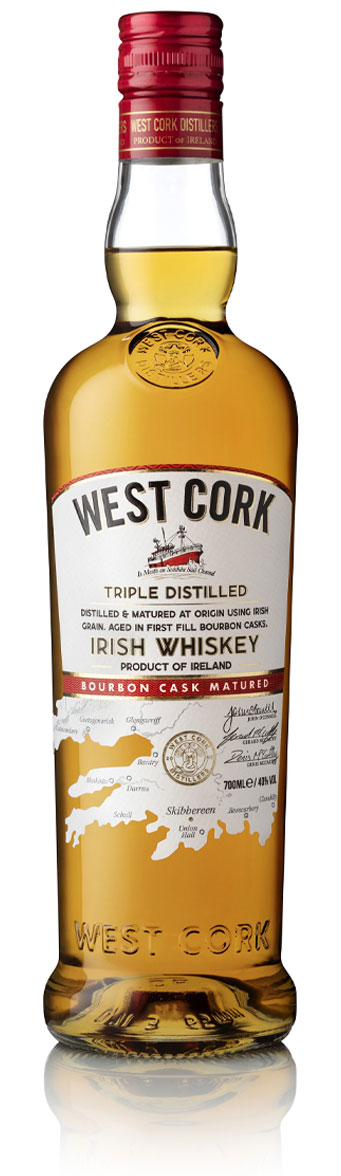 West Cork Bourbon Cask Irish Whiskey