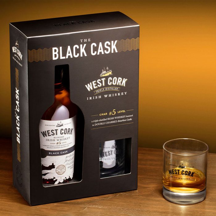 West Cork Black Cask Irish Whiskey Gift Pack