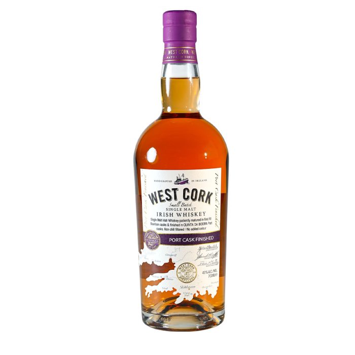 West Cork Port Cask Finished Single Malt Irish Whiskey