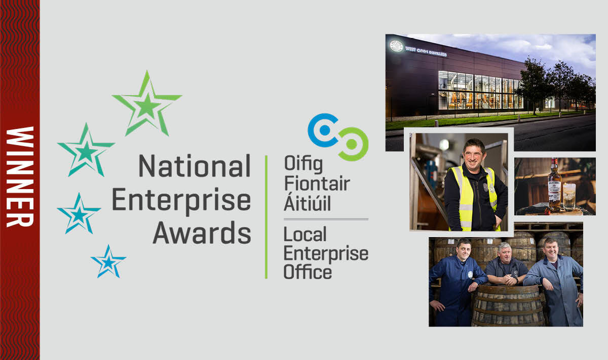 West Cork Distilllers win at the National Enterprise Awards