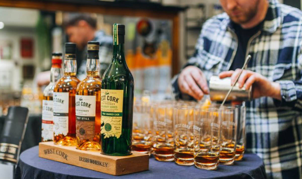 West Cork Irish Whiskey at Calves Week Schull