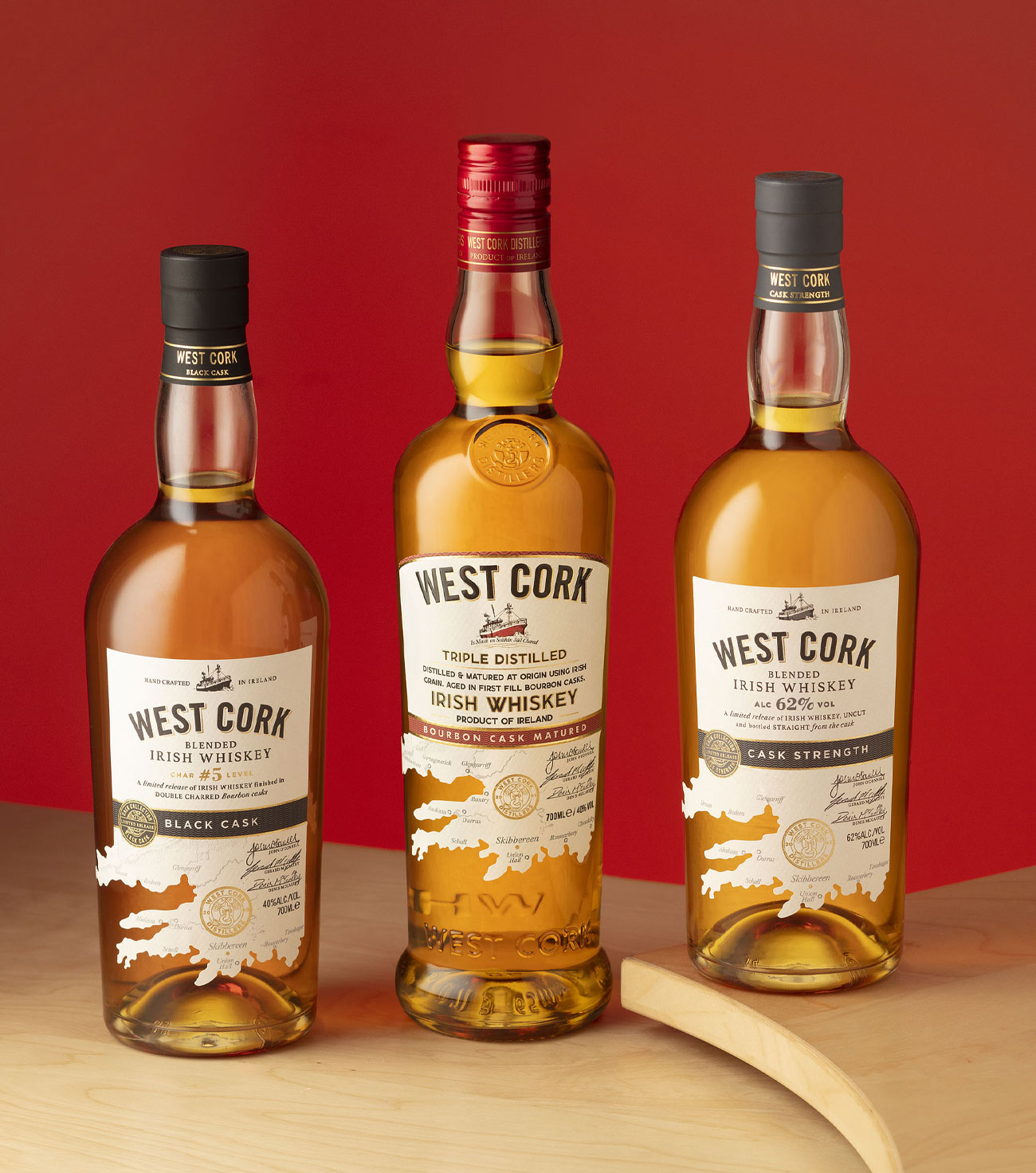 West Cork - Whiskey - Single Malt - Rum cask finish - Maritime release -  70cl - 46°