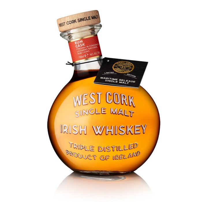 West Cork Rum Cask Irish Whiskey