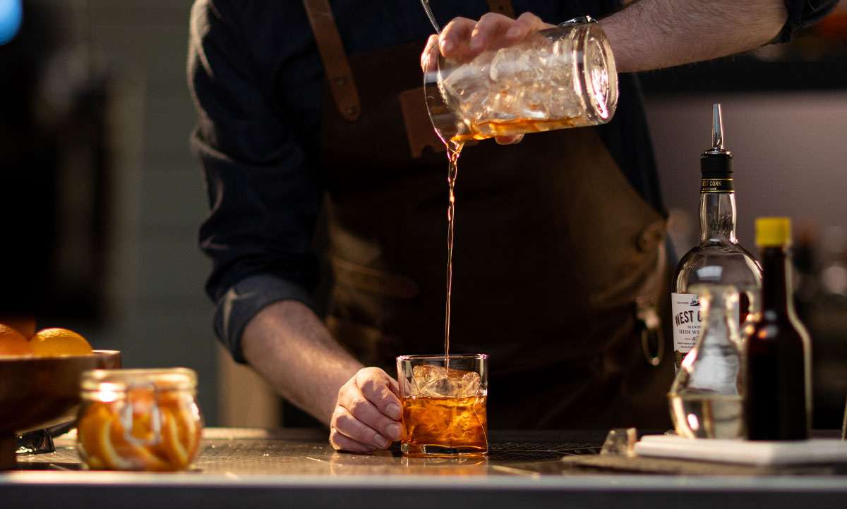 West Cork Old Fashioned Whiskey