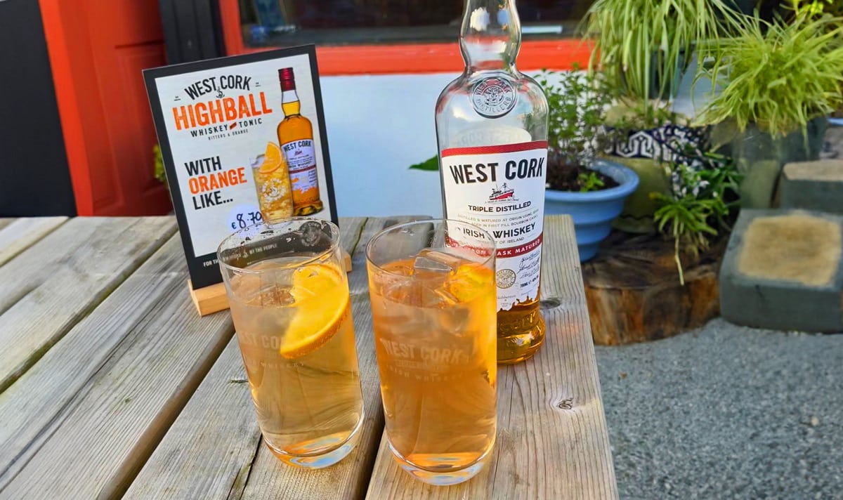 West Cork Whiskey’s Highball featured at DJ Donal Dineen’s Music Gig in Connolly’s of Leap