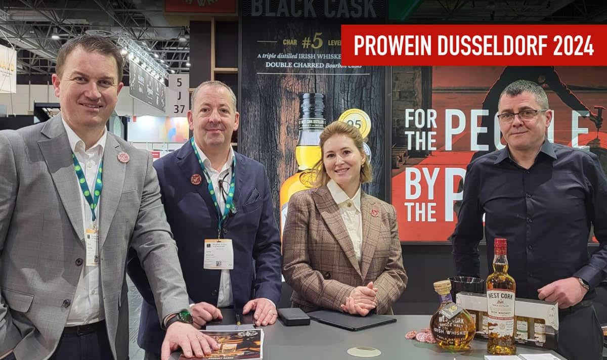 West Cork Whiskey attends Prowein 2024