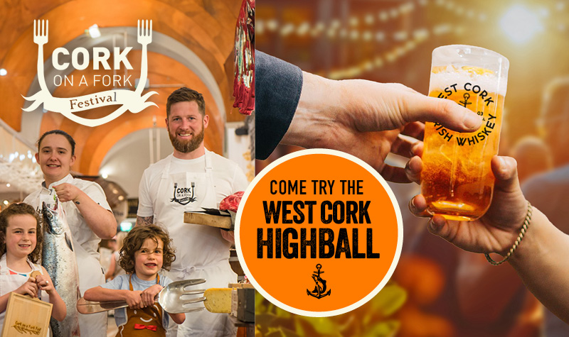 West Cork Irish Whiskey Shines at Cork on a Fork Week with the West Cork Highball