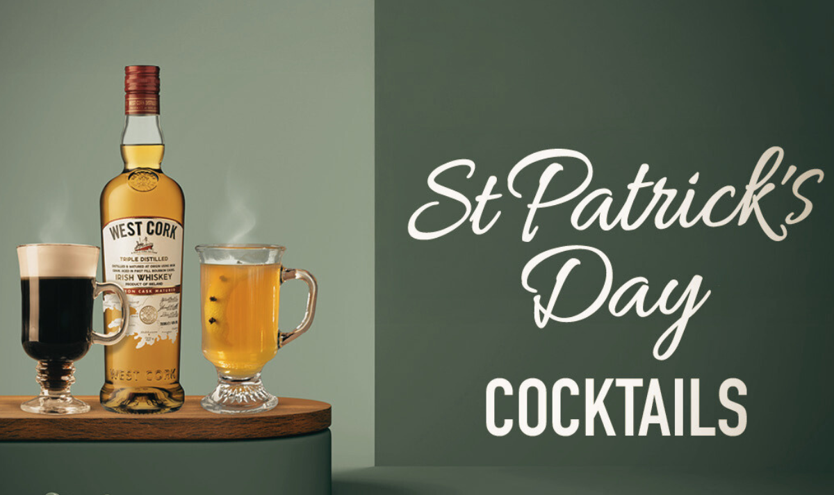 Enjoy a Classic West Cork Irish Coffee or Hot Whiskey This St. Patrick’s Day