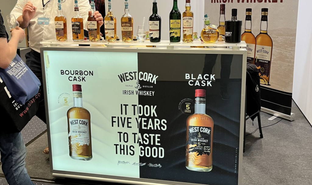 West Cork Irish Whiskey attends Whiskey Live Germany 2025