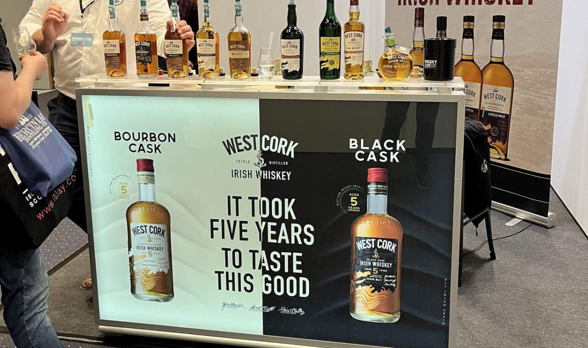 West Cork Irish Whiskey attends Whiskey Live Germany 2025