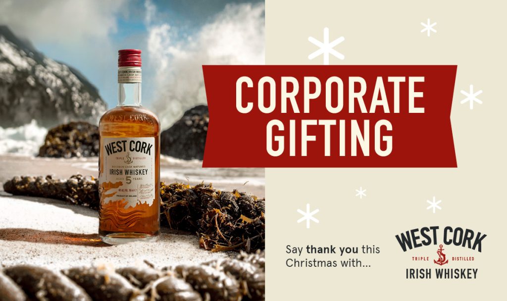 Corporate Gifting with West Cork Irish Whiskey