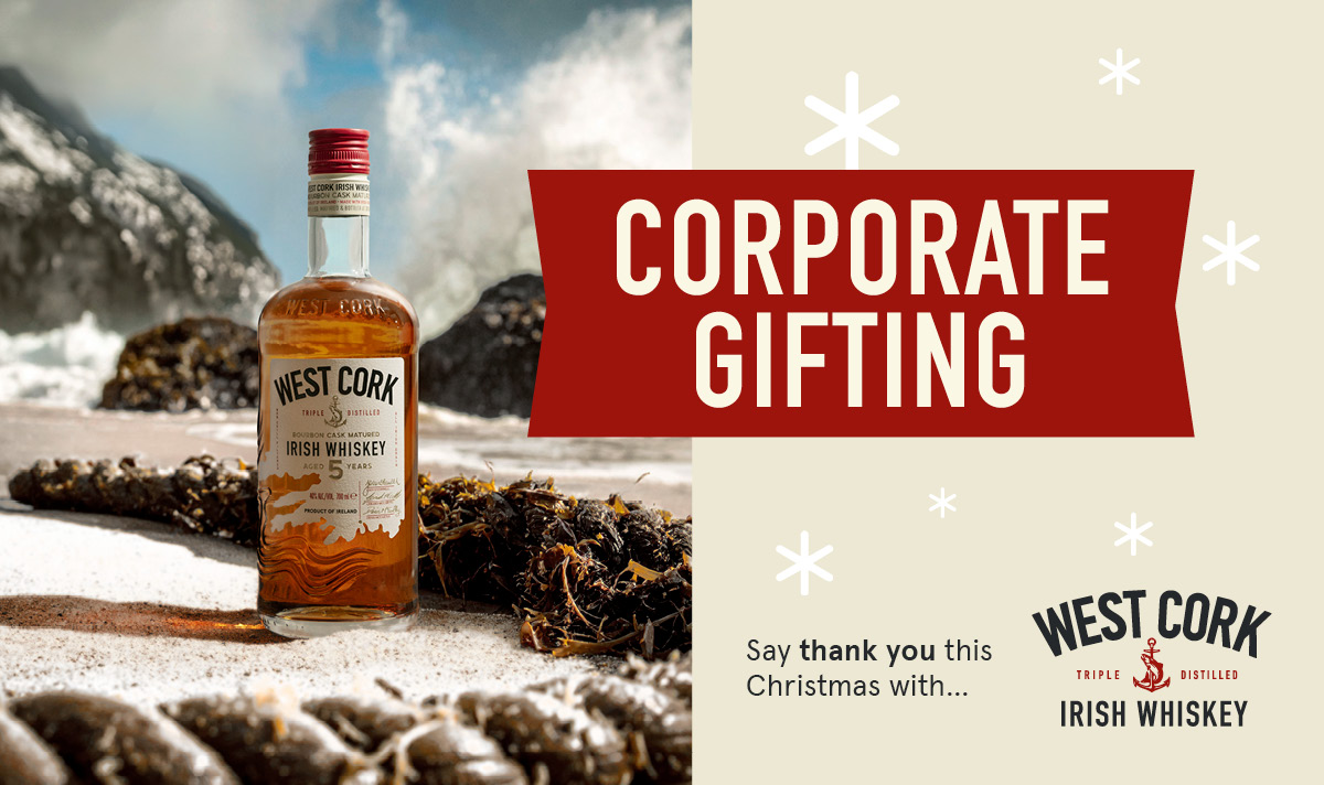 Corporate Gifting with West Cork Irish Whiskey