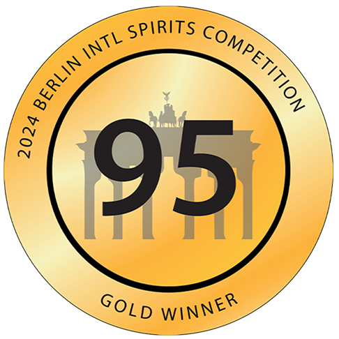 Berlin International Spirits Competition Gold Winner, score 95, 2024